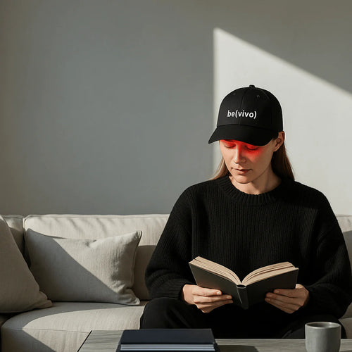 Aura Red Light Cap